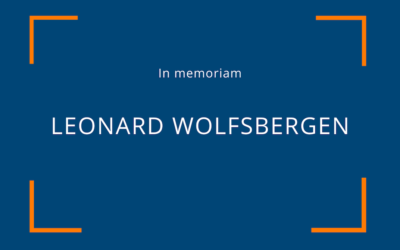 In memoriam – Leonard Wolfsbergen